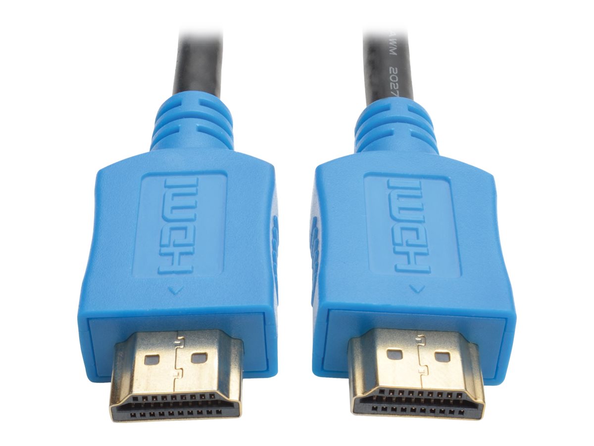 Eaton Tripp Lite Series High-Speed HDMI Cable, Digital Video with Audio, UHD 4K (M/M), Blue, 10 ft. (3.05 m) - HDMI-Kabel - HDMI