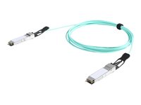DIGITUS - 40GBase-AOC Direktanschlusskabel - QSFP+ zu QSFP+ - 10 m - Glasfaser - Active Optical Cable (AOC)