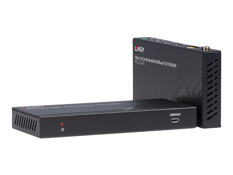 LINDY - Sender und Empfnger - Video-, Audio-, Infrarot- und serielle Erweiterung - HDMI, HDBaseT - ber CAT 6 - bis zu 150 m