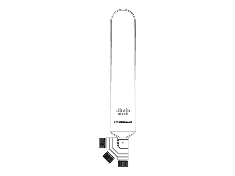Cisco - Antenne - Dipol - Mobiltelefon - 2 dBi (für 698 - 960 MHz), 2,8 dBi (für 1447