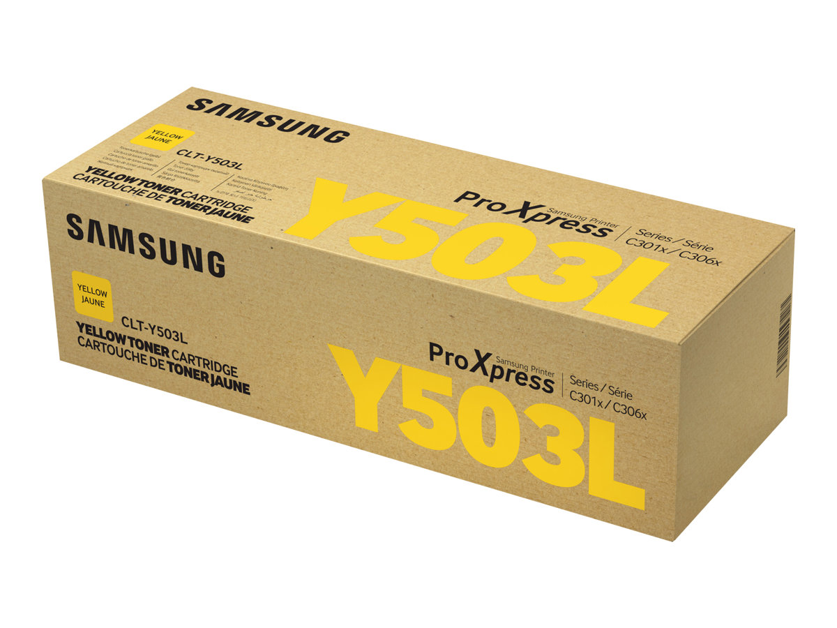 Samsung CLT-Y503L - Hohe Ergiebigkeit - Gelb - Original - Tonerpatrone (SU491A) - fr ProXpress SL-C3010DW, SL-C3010ND, SL-C3060