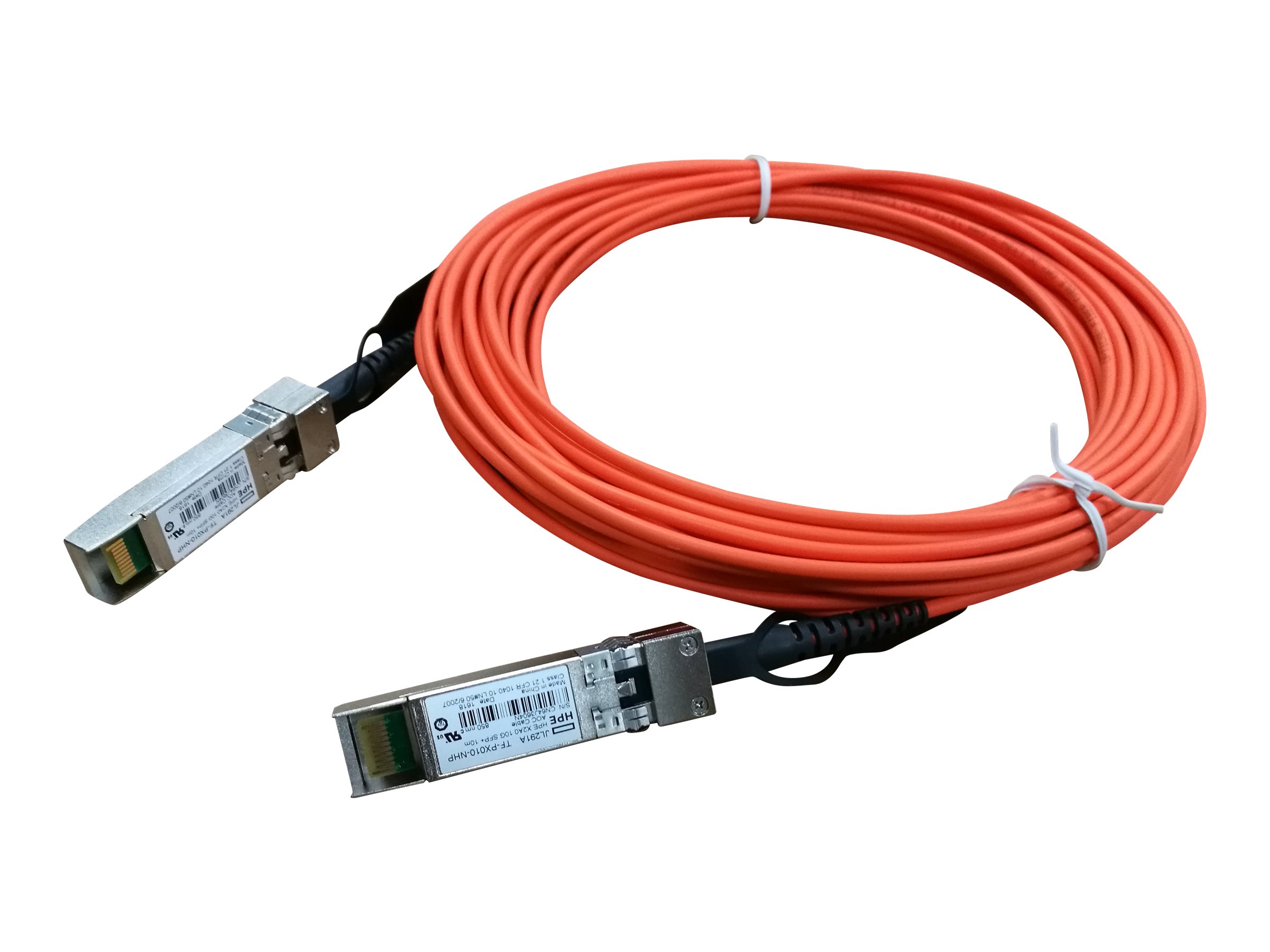 HPE X2A0 - Netzwerkkabel - SFP+ zu SFP+ - 10 m - Glasfaser - aktiv