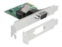 DeLock PCI Express Card to 1 x Serial RS-232 - Serieller Adapter - PCIe 2.0 Low-Profile - RS-232 x 1