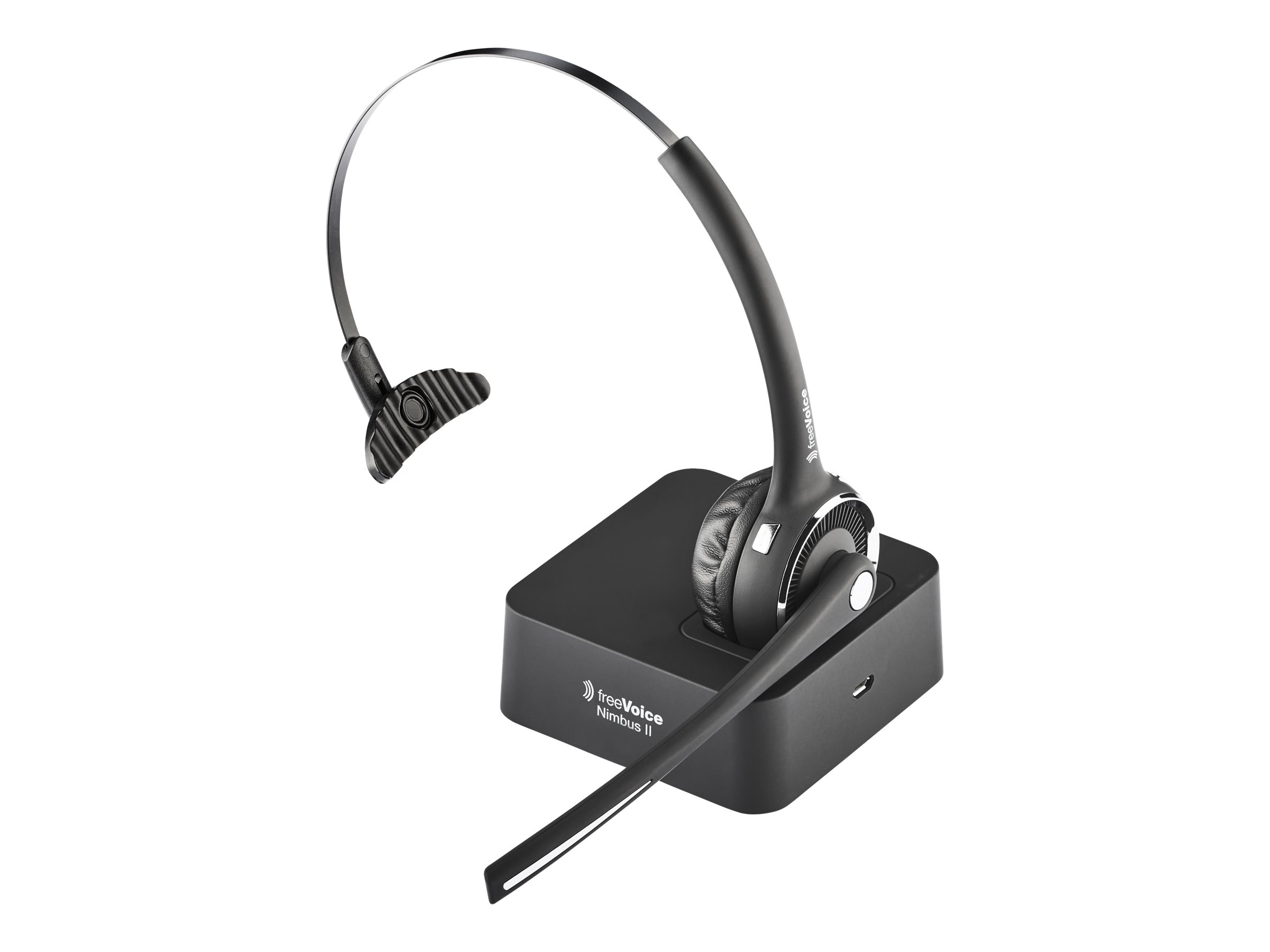 freeVoice Nimbus II - Headset - On-Ear - Bluetooth - kabellos