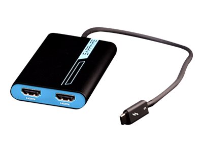Sapphire - Videoadapter - 24 pin USB-C (M) zu HDMI (W) - Thunderbolt 3 - aktiv