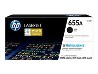 HP 655A - Schwarz - original - LaserJet - Tonerpatrone (CF450A) - fr Color LaserJet Managed Flow MFP M681; LaserJet Enterprise 