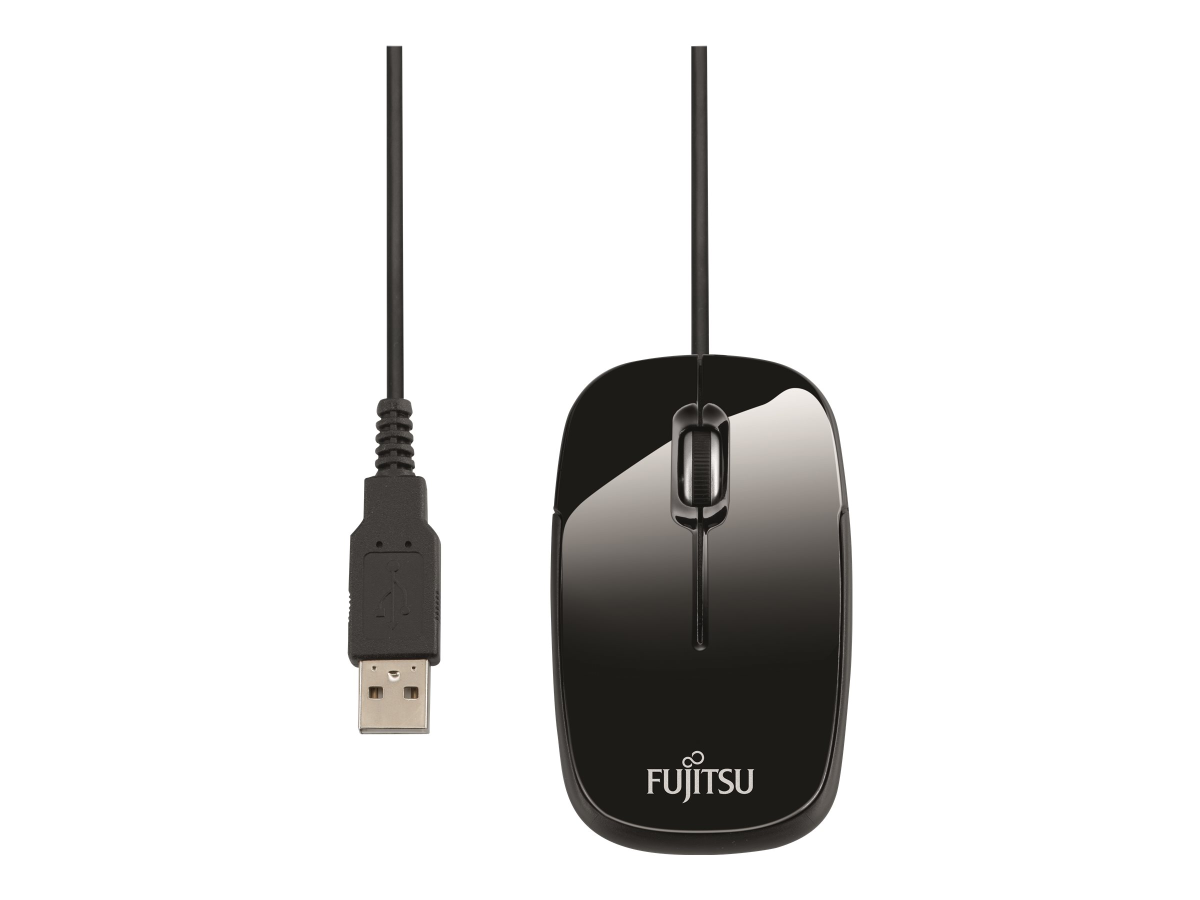 Fujitsu M420NB - Maus - rechts- und linkshndig - optisch - 3 Tasten - kabelgebunden