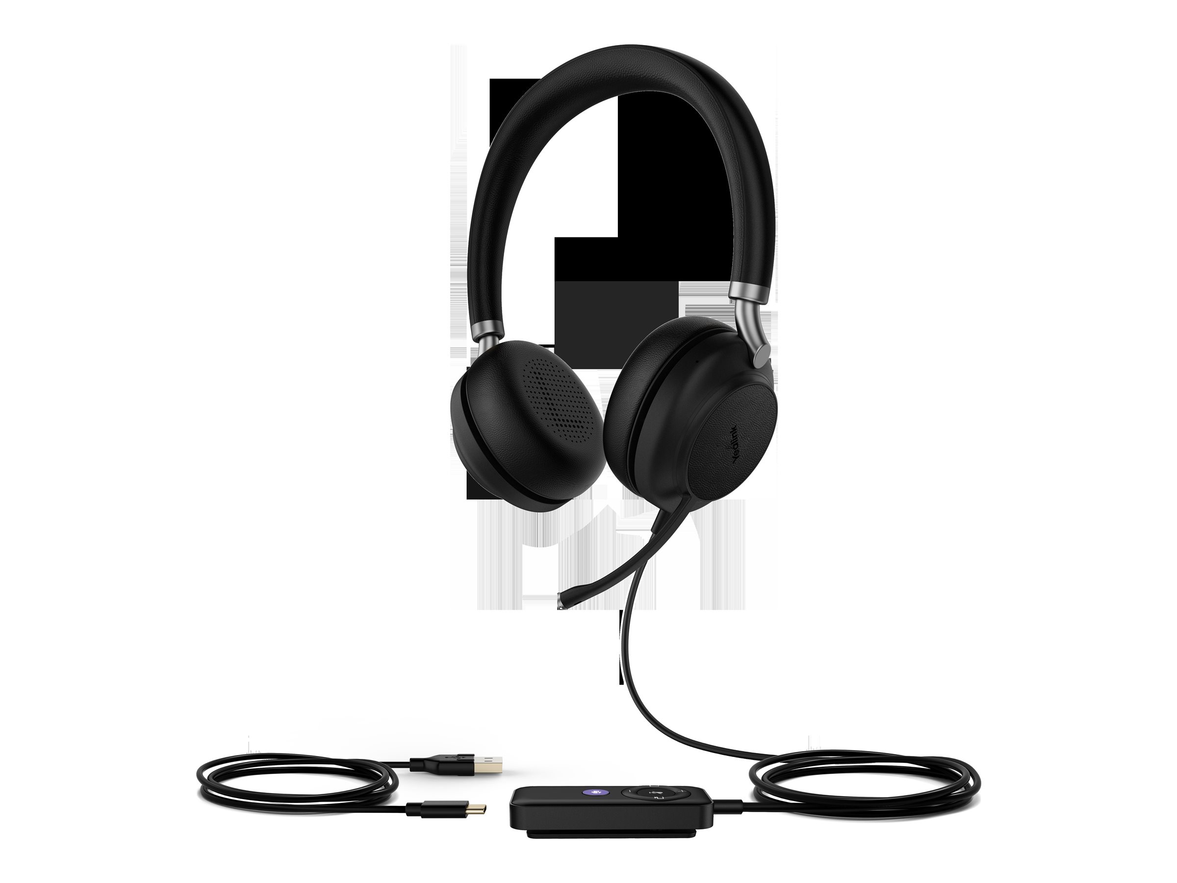 Yealink UH38 Dual Teams - Headset - On-Ear - Bluetooth - kabellos, kabelgebunden - USB-A