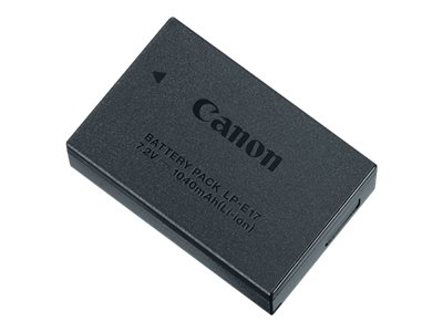Canon LP-E17 - Batterie - Li-Ion - 1040 mAh - für EOS 200, 250, 800, 850, 9000, Kiss X10, Kiss X9i, M6, Rebel SL3, Rebel T7i, Re