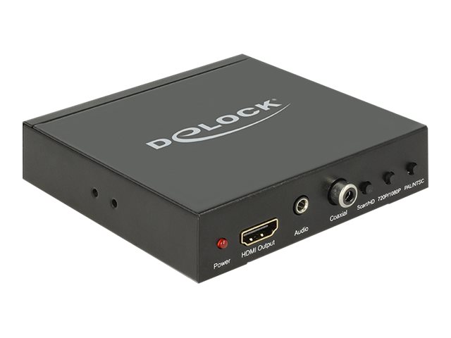 Delock Converter SCART / HDMI > HDMI with Scaler - Videokonverter - HDMI, SCART - HDMI
