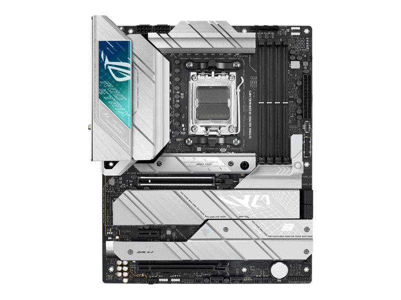 ASUS ROG Strix X670E-A Gaming WiFi - Motherboard - ATX - Socket AM5 - AMD X670E Chipsatz - USB 3.2 Gen 1, USB 3.2 Gen 2, USB-C G