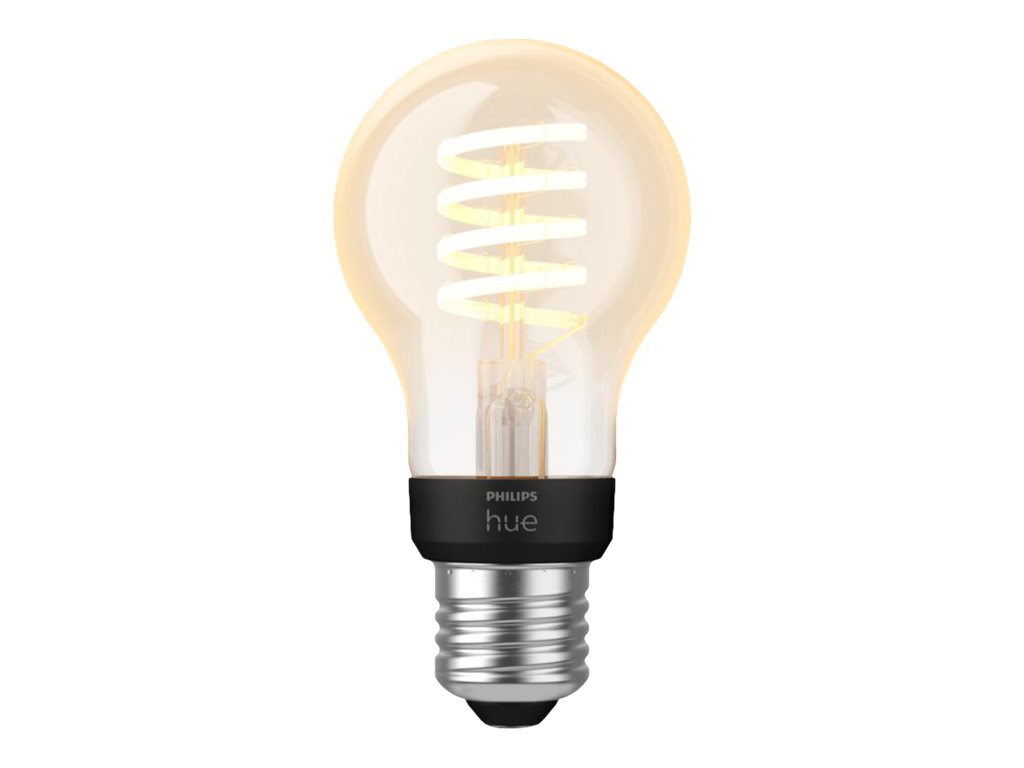 Philips Hue White ambiance - Glühbirne mit LED-Filament - Form: A60 - E27 - 7 W (Entsprechung 40 W) - Klasse G