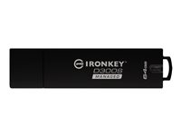 IronKey D300S Managed - USB-Flash-Laufwerk - verschlsselt - 64 GB - USB 3.1 Gen 1 - FIPS 140-2 Level 3