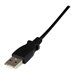 StarTech.com USB 2.0 auf Hohlstecker Typ N Kabel - USB A DC 5V 5,5mm Stecker Stromkabel Stecker 1m - Stromkabel - USB (nur Strom