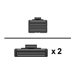 Lenovo Y Cable - Externes SAS-Kabel - 4 x Mini SAS HD (SFF-8644) (M) zu 4 x 26-polige Mini SAS (M) - 3 m - fr P/N: 61901UX