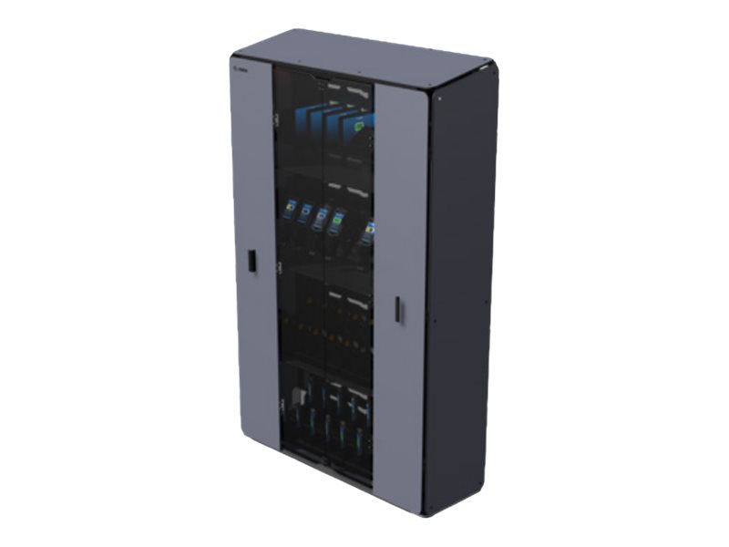 Zebra Intelligent Cabinets Extreme - Schrankeinheit - fertig verkabelt - fr 100 Datenerfassungsterminals - Laden - verriegelbar