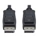 Tripp Lite DisplayPort KVM Cable Kit for Tripp Lite B005-DPUA2-K and B005-DPUA4 KVM, 4K DP, USB 3.1, 3.5 mm, 10 ft. - Video- / U