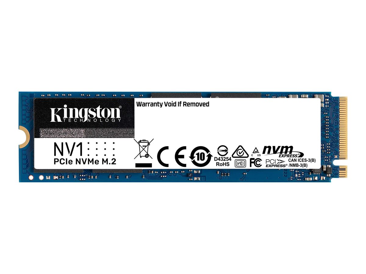 Kingston NV1 - SSD - 250 GB - intern - M.2 2280 - PCIe 3.0 x4 (NVMe)