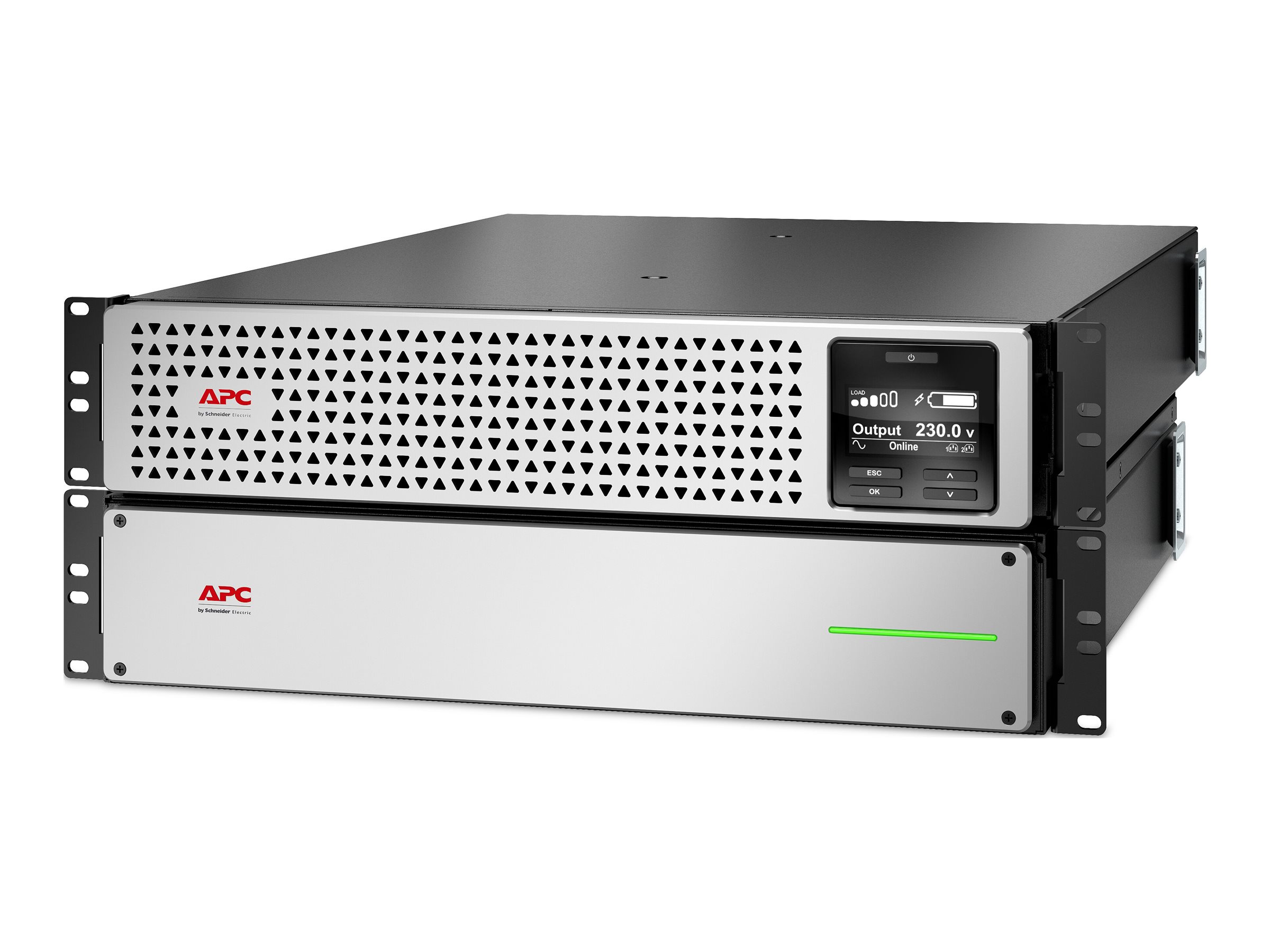 APC Smart-UPS On-Line - USV (Rack - einbaufhig) - Wechselstrom 220/230 V - 2700 Watt - 3000 VA