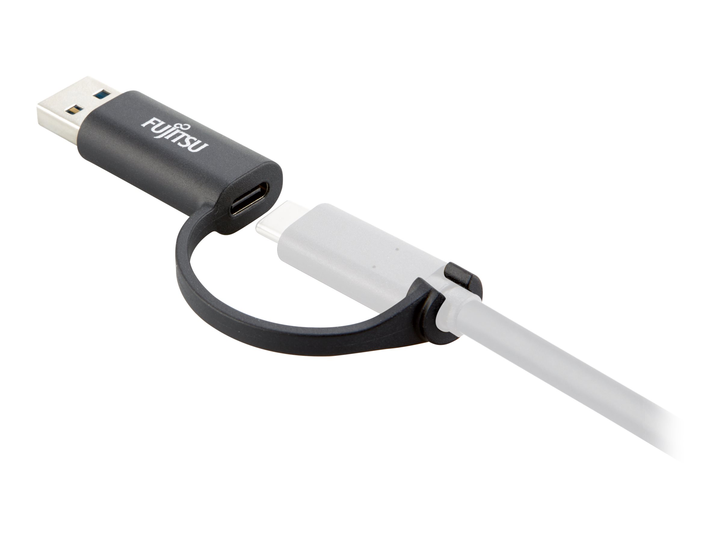 Fujitsu - USB-Adapter - USB Typ A zu 24 pin USB-C - fr Celsius H7510, J5010, W5010; ESPRIMO D7010, D7011, D9010, D9011, G9010, 