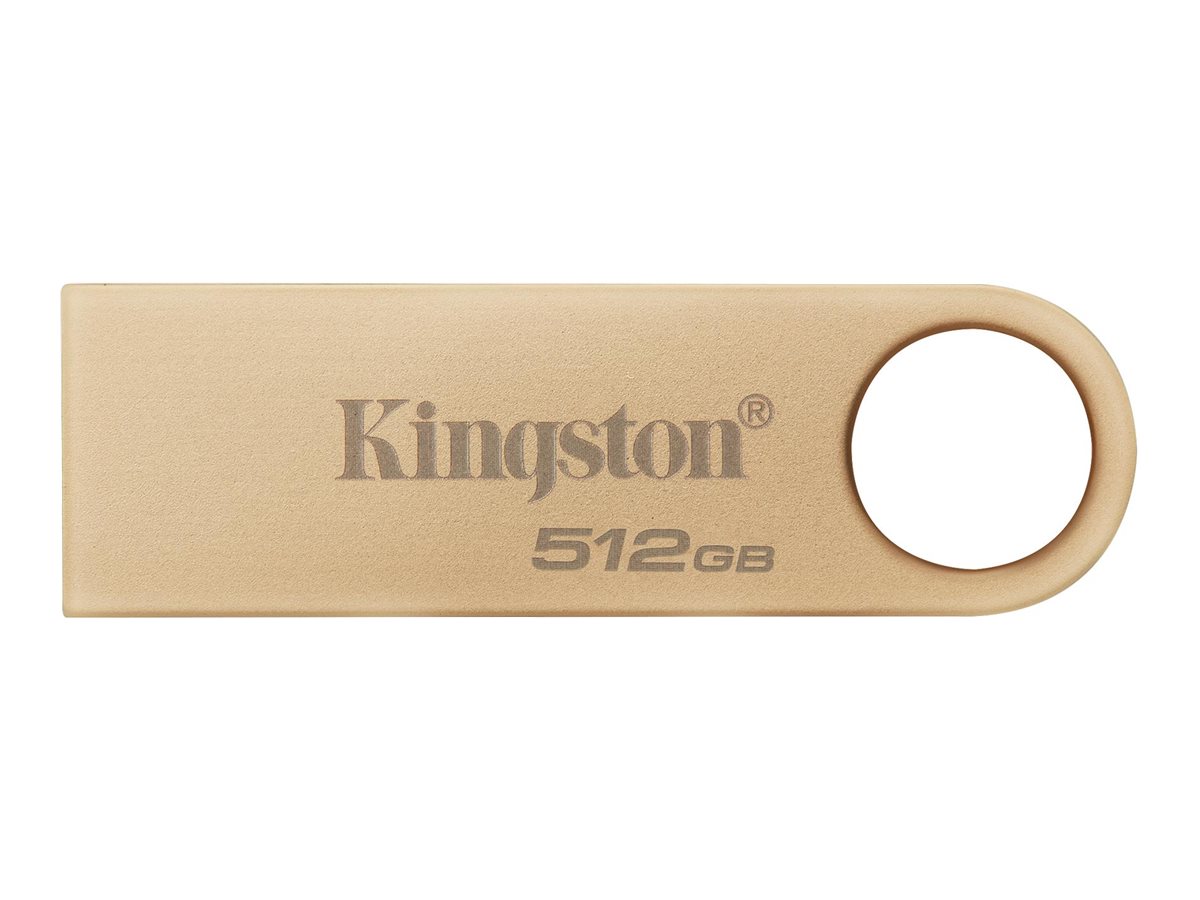 Kingston DataTraveler SE9 G3 - USB-Flash-Laufwerk - 512 GB - USB 3.2 Gen 1 - Gold