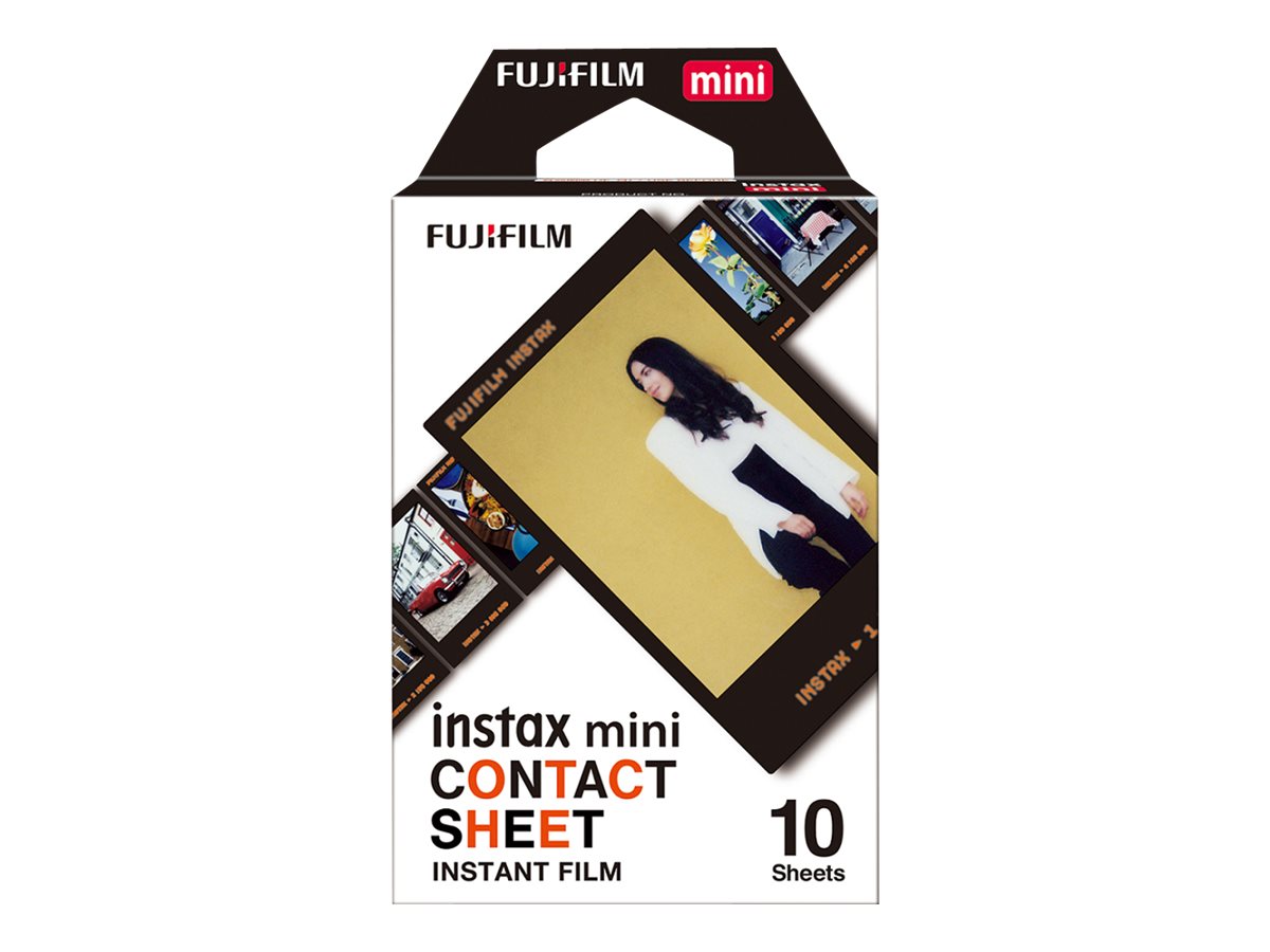 Fujifilm Instax Mini Contact Sheet - Instant-Farbfilm - instax mini - ISO 800 - 10 Belichtungen
