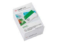 GBC Card Laminating Pouch - Glnzend - 100er-Pack - klar - 65 x 95 mm Taschen fr Laminierung