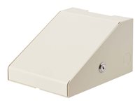 Tripp Lite Universal Wall Bracket for Wireless Access Point with Cover - Right Angle, Steel, White - Netzgert-Montageklammer - 