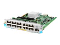 HPE - Erweiterungsmodul - Gigabit Ethernet (PoE+) x 20 + 40 Gigabit QSFP+ x 1 - fr HPE Aruba 5406R, 5406R 16, 5406R 44, 5406R 8