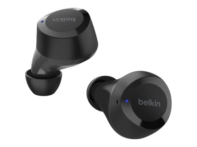 Belkin SoundForm Bolt - True Wireless-Kopfhrer mit Mikrofon - im Ohr - Bluetooth - Schwarz - fr Apple iPhone 14, 14 Plus, 14 P