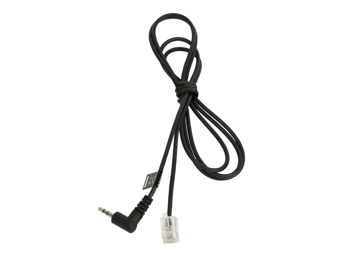 Jabra - Headset-Kabel - RJ-10 mnnlich zu Mikro-Stecker mnnlich