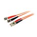 StarTech.com 2m Fiber Optic Cable - Multimode Duplex 62.5/125 - LSZH - LC/ST - OM1 - LC to ST Fiber Patch Cable (FIBLCST2)