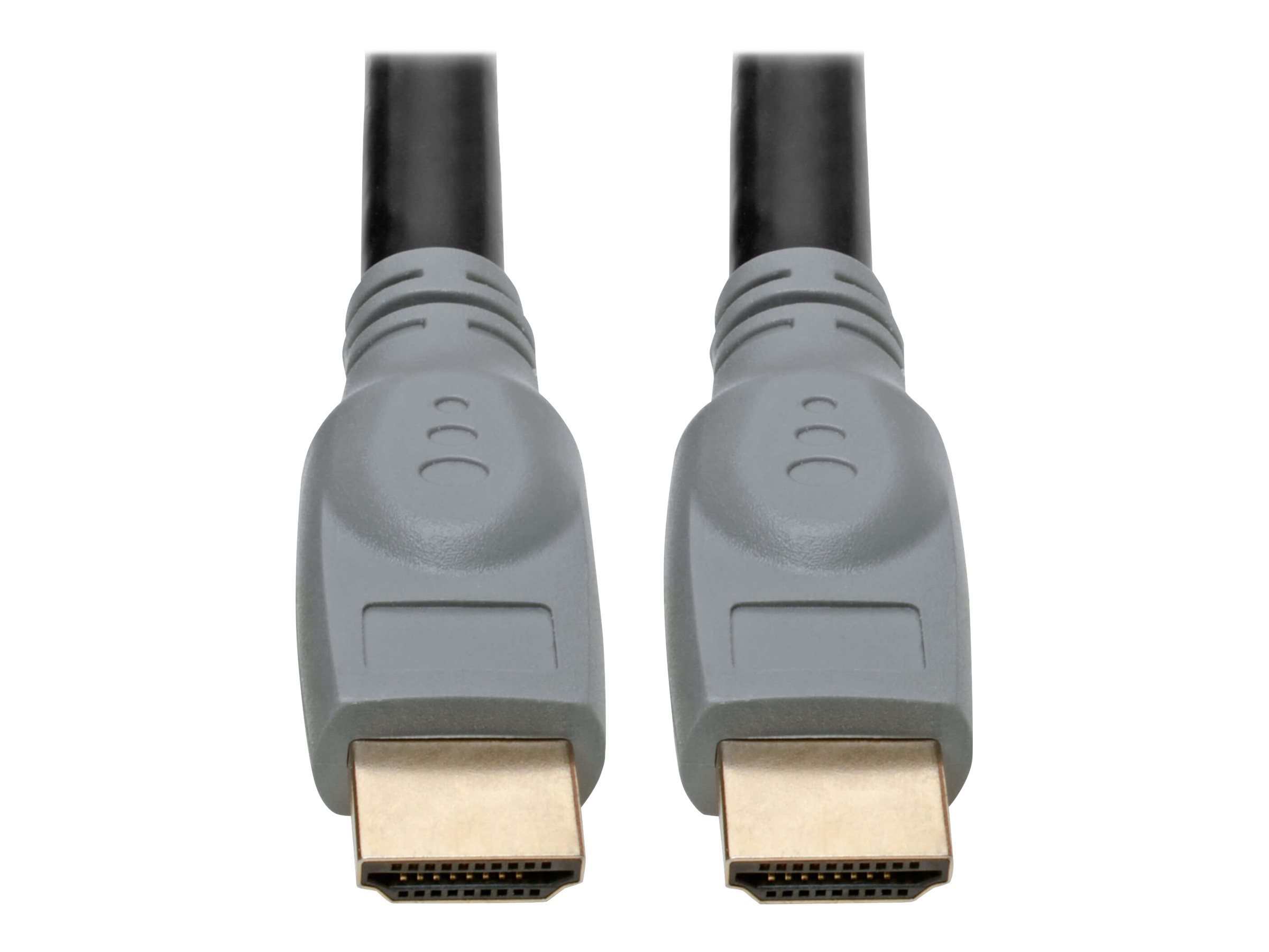 Eaton Tripp Lite Series 4K HDMI Cable (M/M) - 4K 60 Hz, HDR, 4:4:4, Gripping Connectors, Black, 25 ft. - HDMI-Kabel - HDMI mnnl