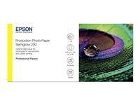 Epson Production - Polyethylen (PE) - halbglnzend - mikropors - 200 Mikron - Rolle (60,96 cm x 30 m)