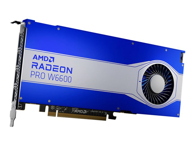 AMD Radeon Pro W6600 - Grafikkarten - Radeon Pro W6600 - 8 GB GDDR6 - PCIe 4.0 x8 - 4 x DisplayPort