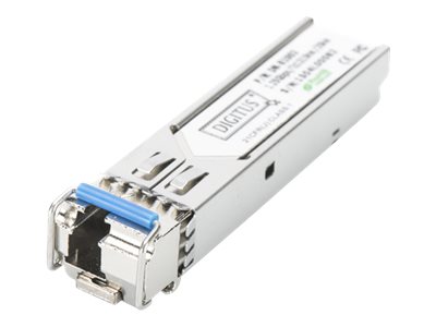 DIGITUS Professional DN-81003-01 - SFP (Mini-GBIC)-Transceiver-Modul - 1GbE - 1000Base-LX, 1000Base-BiDi - LC Single-Modus - bis