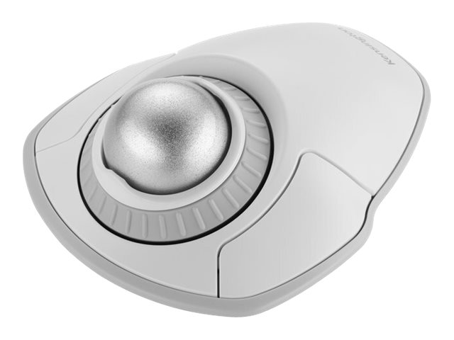 Kensington Orbit - Trackball - kabellos - kabelloser Empfänger (USB) - weiss