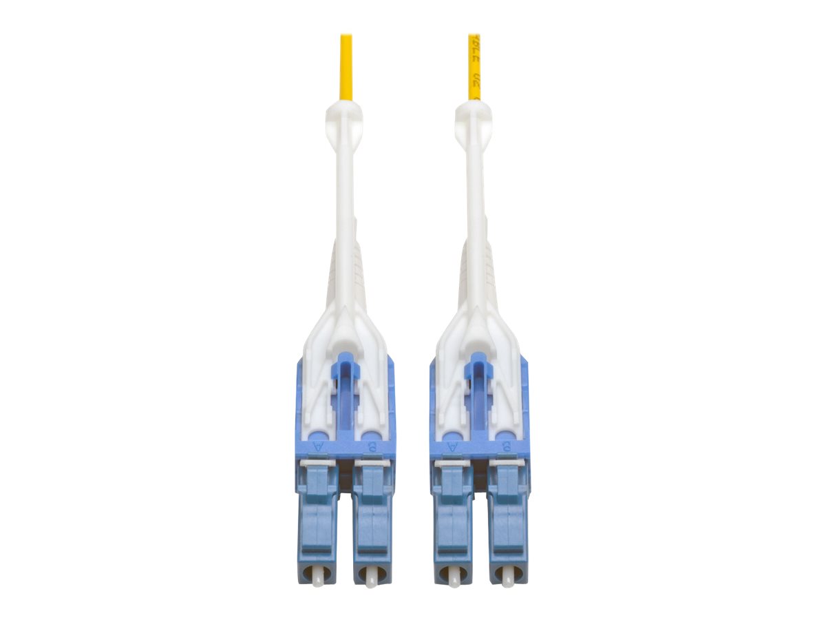 Eaton Tripp Lite Series Duplex Singlemode 9/125 Fiber Patch Cable (LC/LC), Push/Pull Tabs, 3 m (10 ft.) - Patch-Kabel - LC Singl