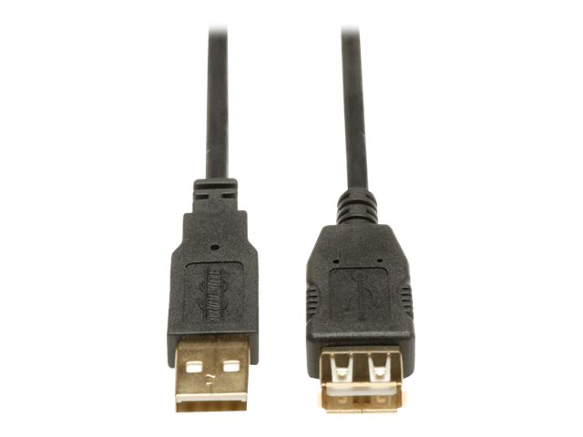 Tripp Lite 10ft USB 2.0 Hi-Speed Extension Cable Shielded A Male / Female 10' - USB-Kabel - USB (M) zu USB (W) - USB 2.0 - 3 m -
