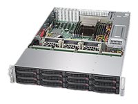 Supermicro SuperStorage Server 6028R-E1CR12H - Server - Rack-Montage - 2U - zweiweg - keine CPU