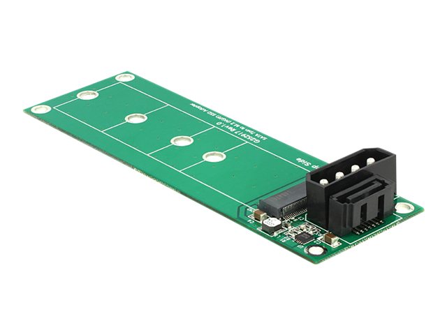 Delock Converter SATA 7 Pin > M.2 NGFF - Speicher-Controller - SATA 6Gb/s - M.2 Card