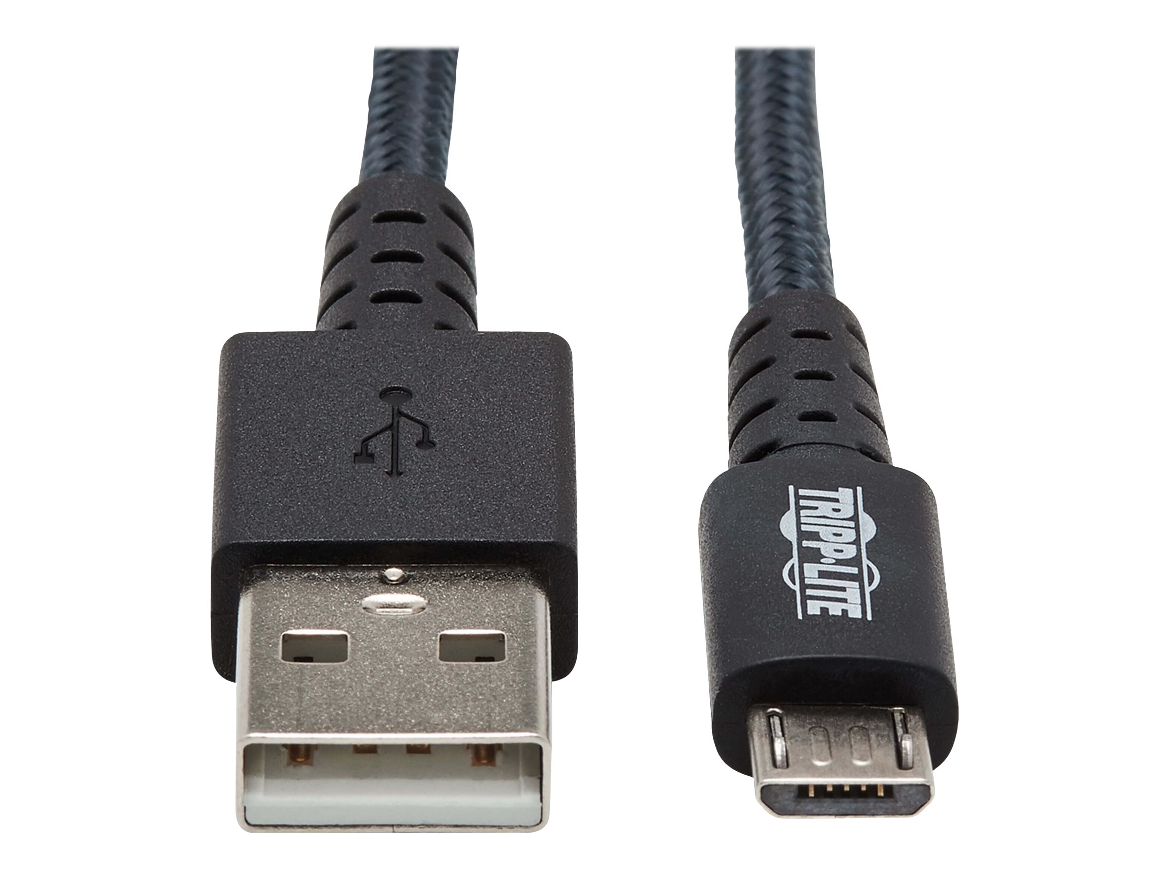 Tripp Lite Heavy Duty USB-A to USB Micro-B Charging Sync Cable Android 10ft 10' - USB-Kabel - Micro-USB Typ B (M) zu USB (M) - U