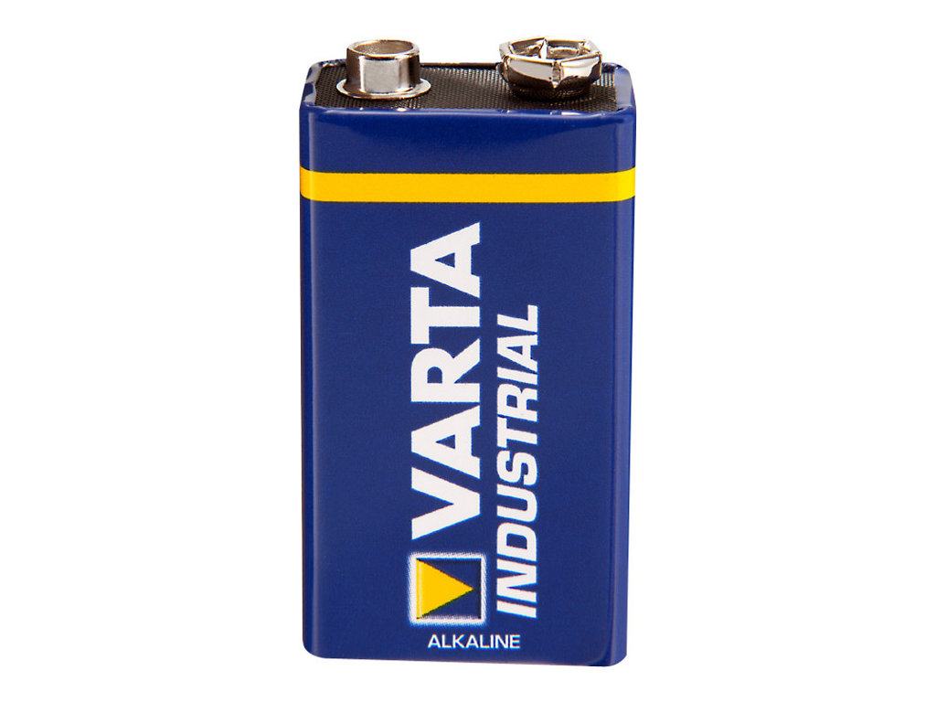 Varta Industrial - Batterie 9V - Alkalisch - 580 mAh