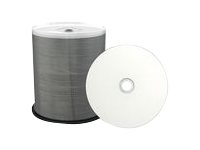 MediaRange Professional Line - 100 x CD-R - 700 MB (80 Min) 52x - weiss - mit Tintenstrahldrucker bedruckbare Oberflche - Spind