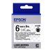 Epson LabelWorks LK-2TBN - Schwarz auf durchsichtig - Rolle (0,6 cm x 9 m) 1 Kassette(n) Etikettenband - fr LabelWorks LW-1000,