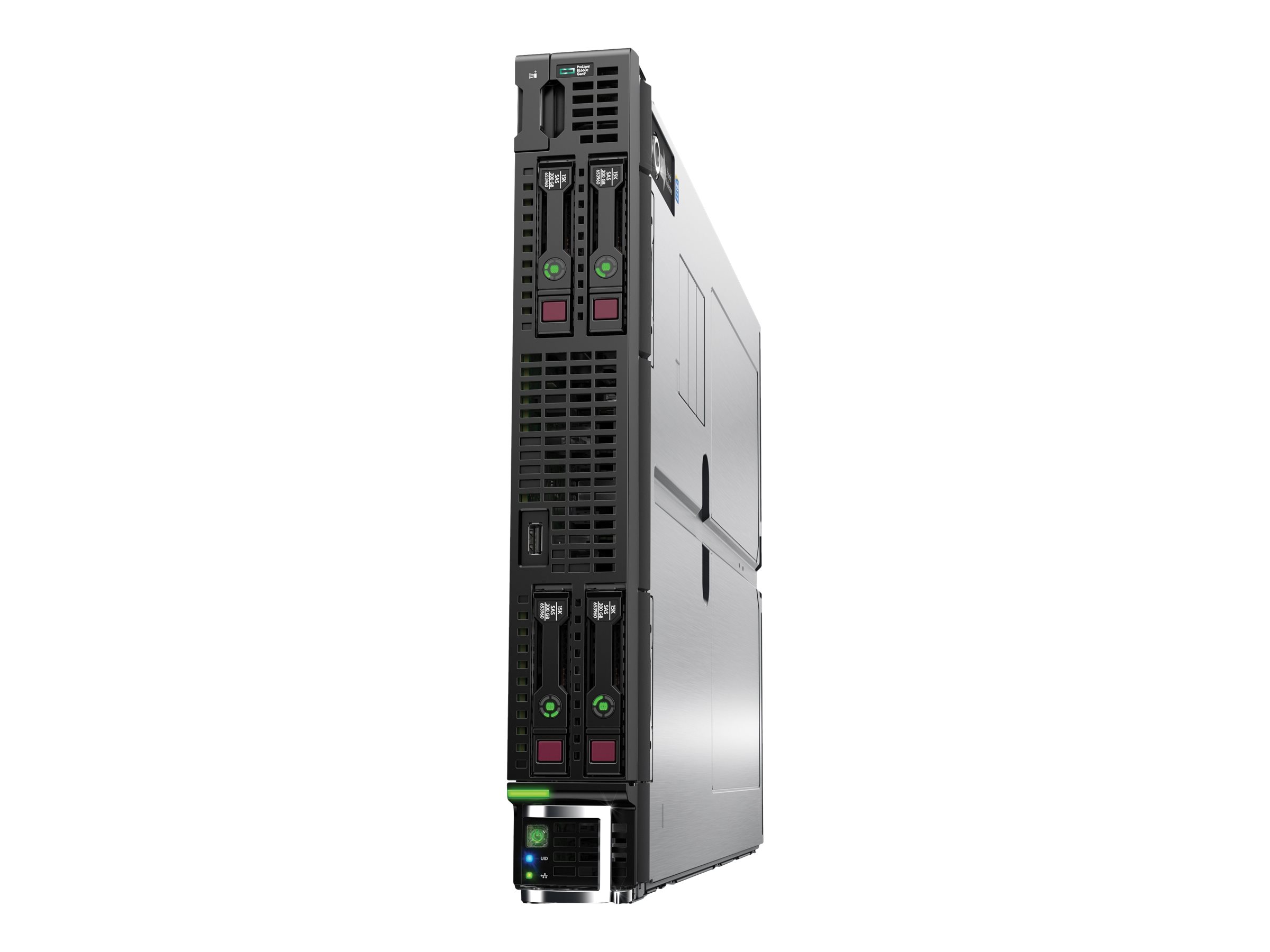 [Wiederaufbereitet] HPE ProLiant BL660c Gen9 - Server - Blade - vierweg - keine CPU - RAM 0 GB