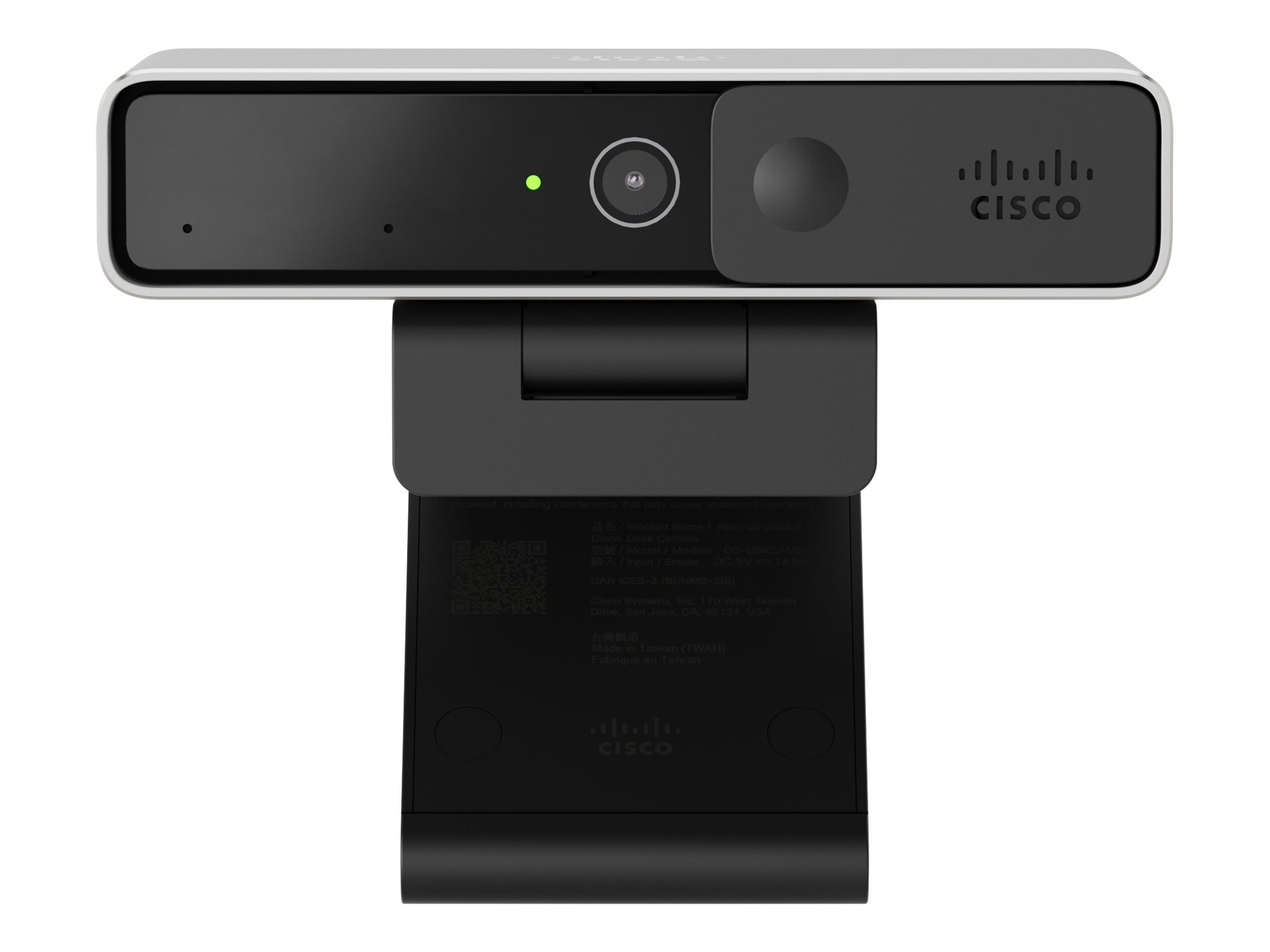 Cisco Webex Desk Camera - Webcam - Farbe - 13.000.000 Pixel - Audio - kabelgebunden
