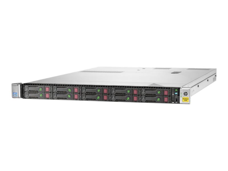 HPE StoreVirtual 4335 Hybrid Storage - Festplatten-Array - 7.5 TB - 10 Schchte (SAS-2) - HDD 900 GB x 7 + SSD 400 GB x 3 - iSCS