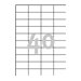 Avery - Glnzend - weiss - ANSI A (Letter) (216 x 279 mm) 200 Blatt Papier