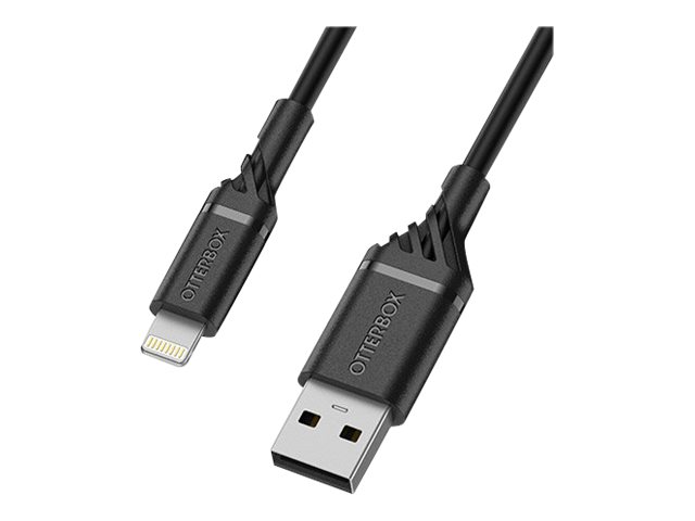 OtterBox Standard - Lightning-Kabel - Lightning mnnlich zu USB mnnlich - 2 m - Schwarz